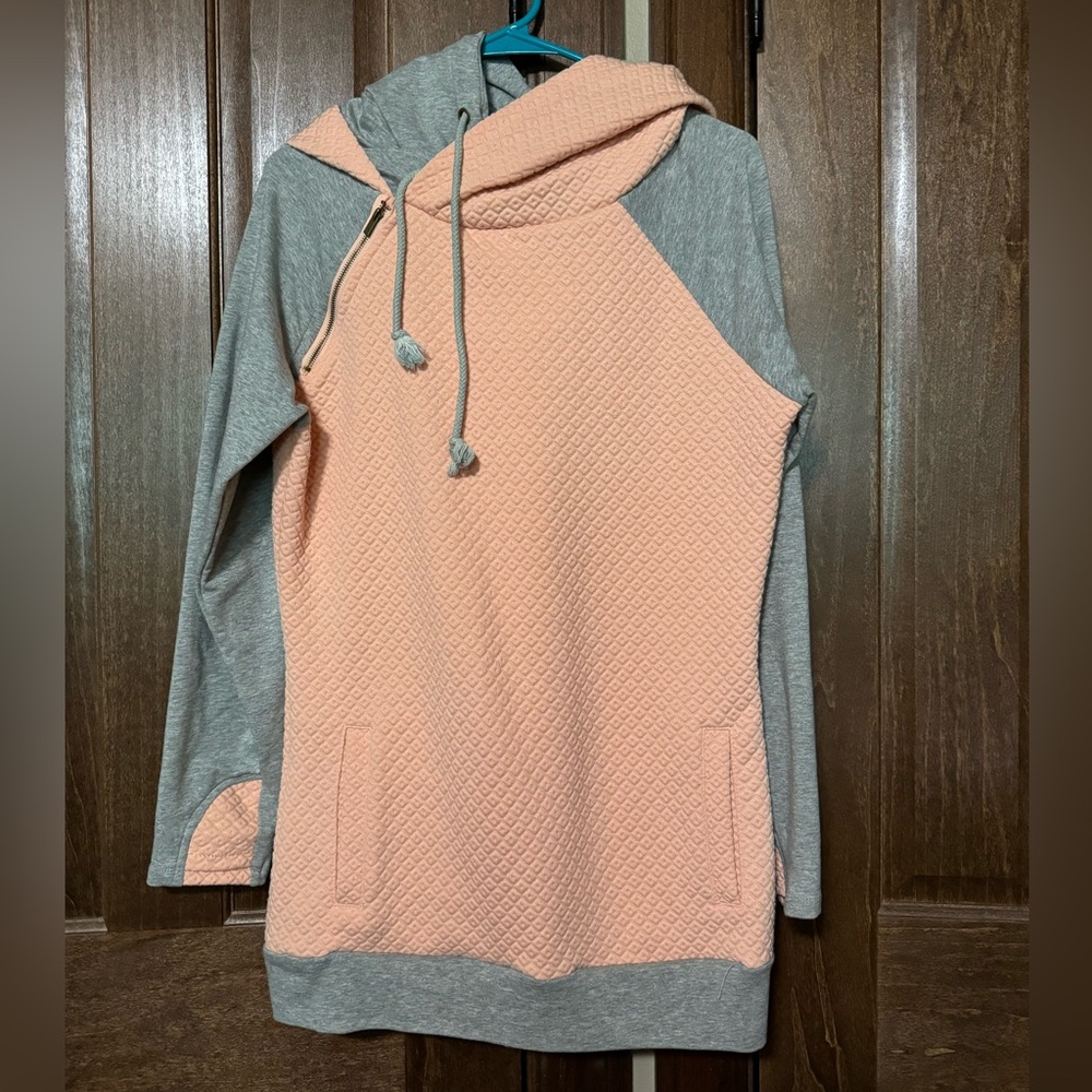 Women’s double hooded sweatshirt